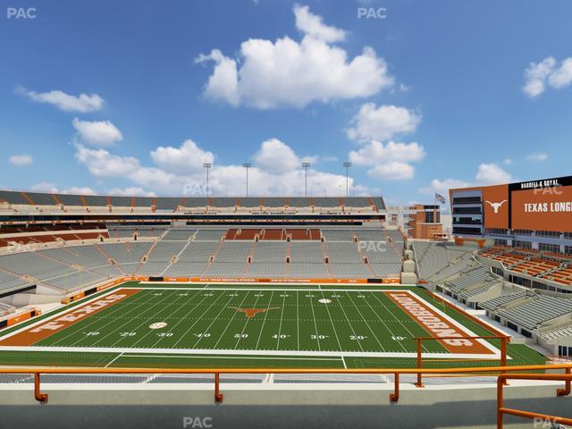 Darrell K Royal - Texas Memorial Stadium - Section 104 Seat View