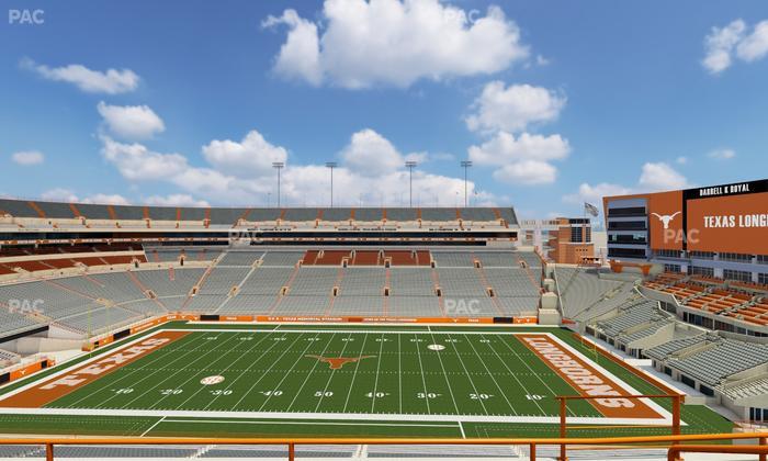 Darrell K Royal - Texas Memorial Stadium - Section 104 Seat View