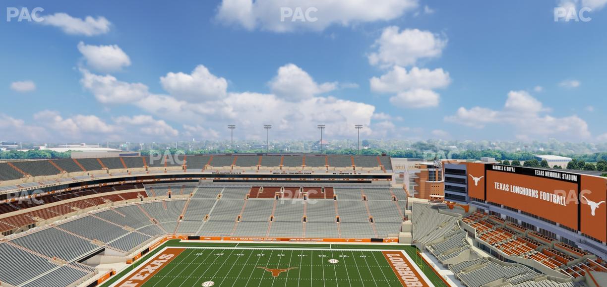 Darrell K Royal - Texas Memorial Stadium - Section 104 Seat View
