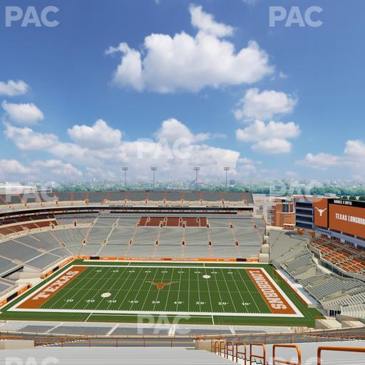 Darrell K Royal - Texas Memorial Stadium - Section 104 Seat View