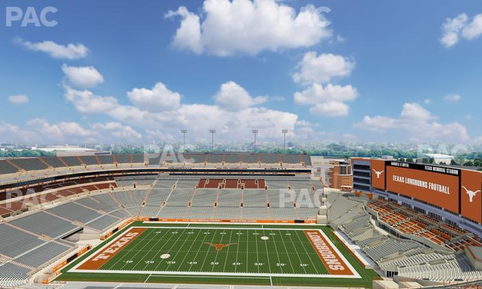 Darrell K Royal - Texas Memorial Stadium - Section 104 Seat View