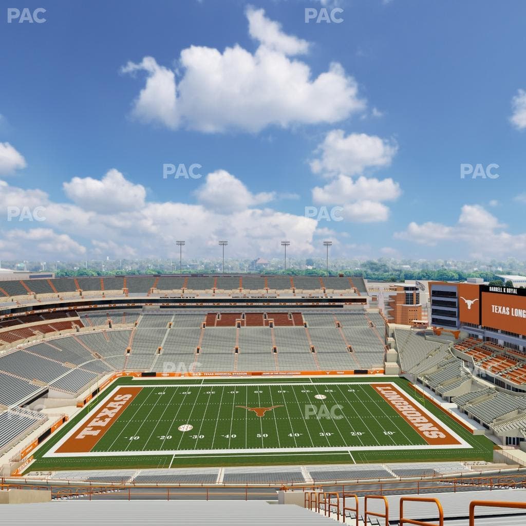 Darrell K Royal - Texas Memorial Stadium - Section 105 Seat View