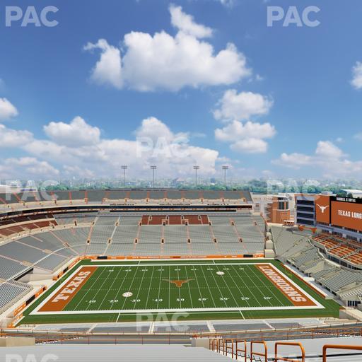 Darrell K Royal - Texas Memorial Stadium - Section 105 Seat View