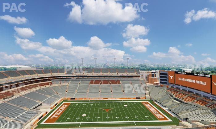 Darrell K Royal - Texas Memorial Stadium - Section 105 Seat View