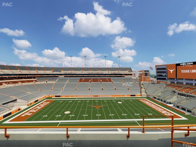 Darrell K Royal - Texas Memorial Stadium - Section 105 Seat View