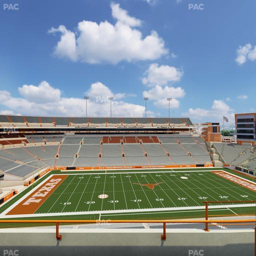 Darrell K Royal - Texas Memorial Stadium - Section 106 Seat View