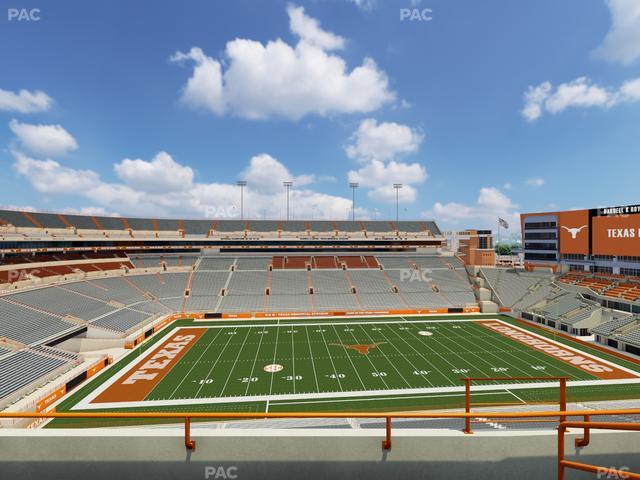 Darrell K Royal - Texas Memorial Stadium - Section 106 Seat View