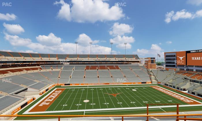 Darrell K Royal - Texas Memorial Stadium - Section 106 Seat View