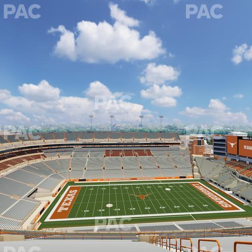 Darrell K Royal - Texas Memorial Stadium - Section 106 Seat View