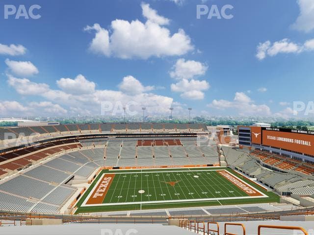 Darrell K Royal - Texas Memorial Stadium - Section 106 Seat View