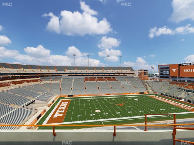 Darrell K Royal - Texas Memorial Stadium - Section 107 Seat View