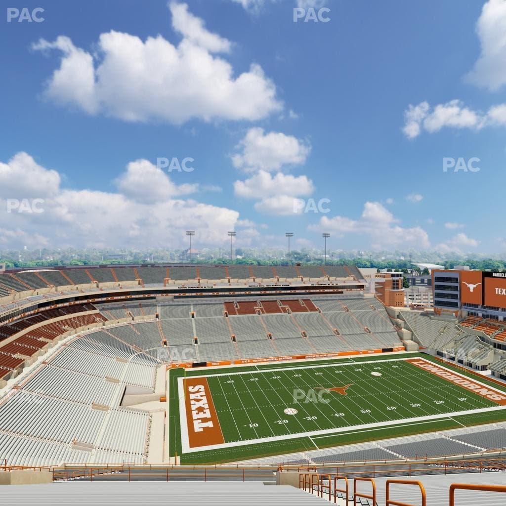 Darrell K Royal - Texas Memorial Stadium - Section 108 Seat View