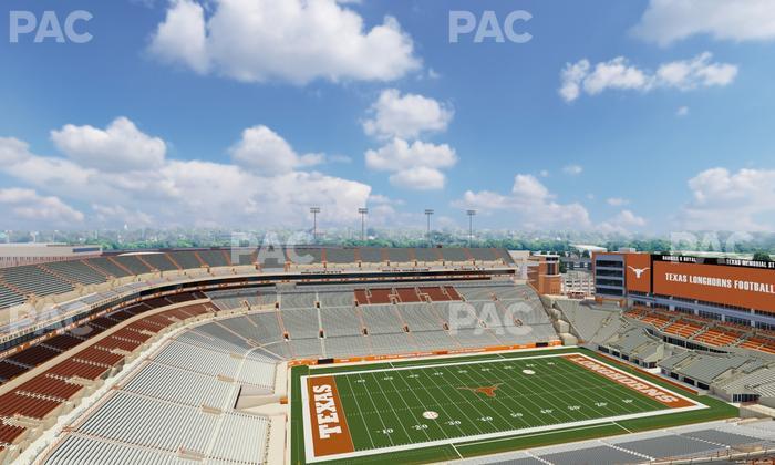 Darrell K Royal - Texas Memorial Stadium - Section 108 Seat View