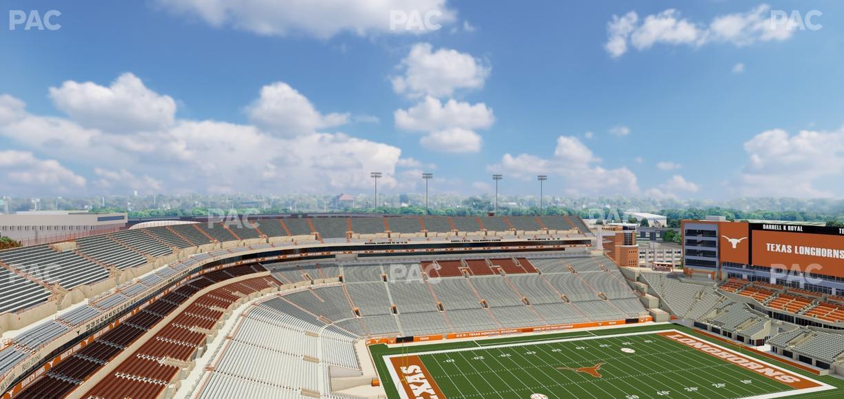 Darrell K Royal - Texas Memorial Stadium - Section 109 Seat View