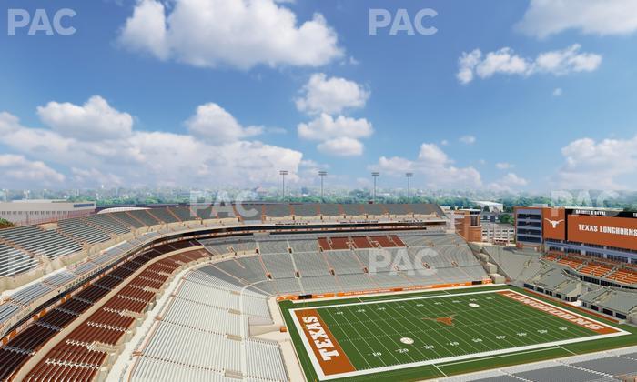 Darrell K Royal - Texas Memorial Stadium - Section 109 Seat View