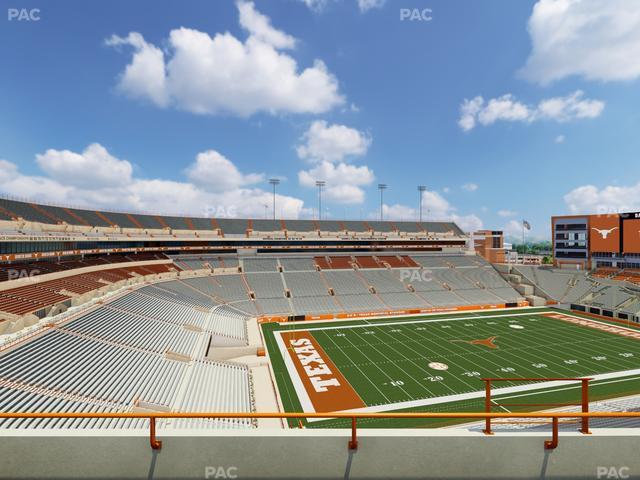 Darrell K Royal - Texas Memorial Stadium - Section 109 Seat View
