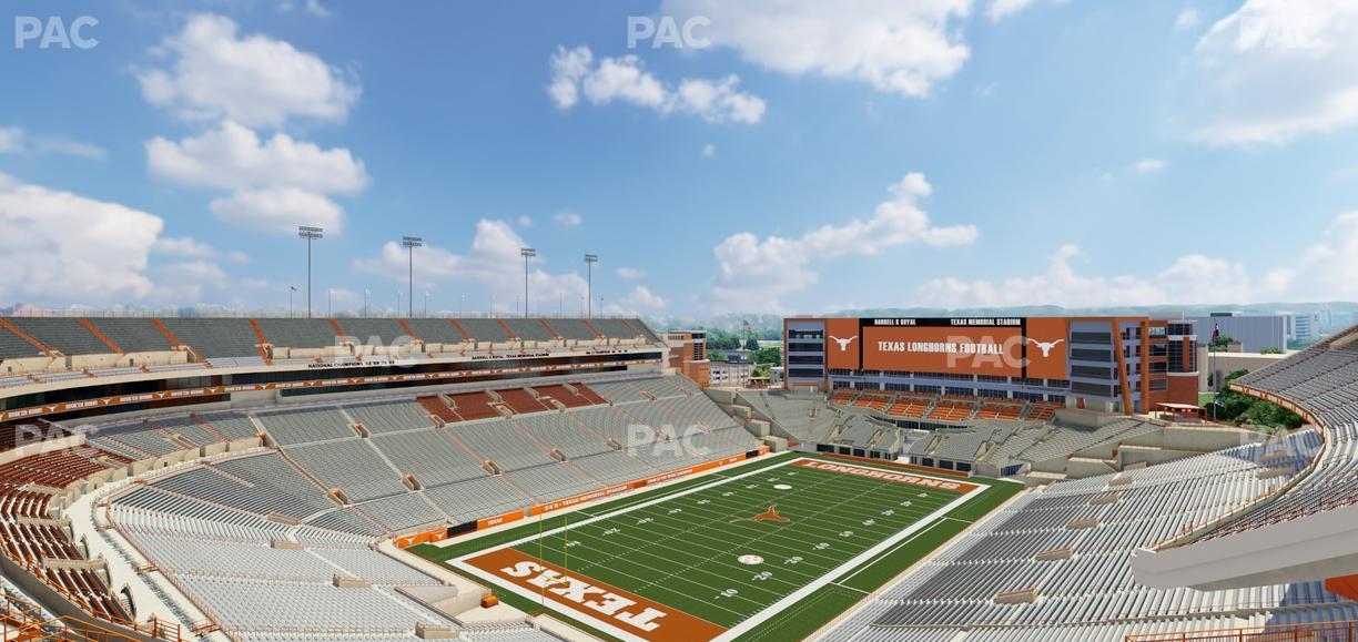 Darrell K Royal - Texas Memorial Stadium - Section 111 Seat View
