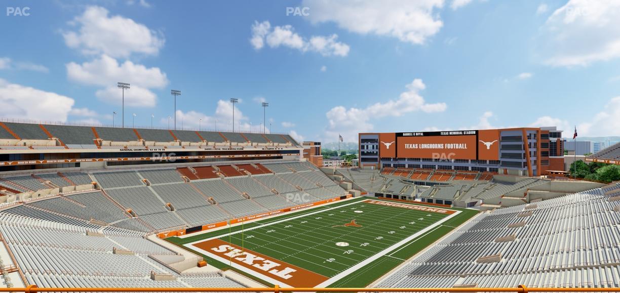 Darrell K Royal - Texas Memorial Stadium - Section 111 Seat View