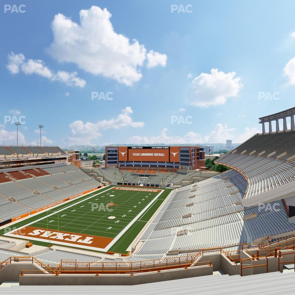 Darrell K Royal - Texas Memorial Stadium - Section 112 Seat View
