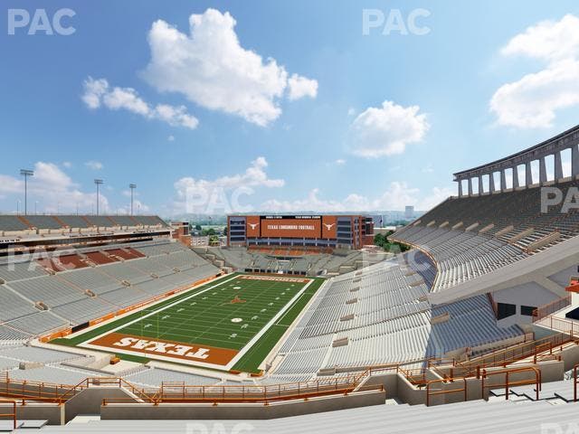 Darrell K Royal - Texas Memorial Stadium - Section 112 Seat View