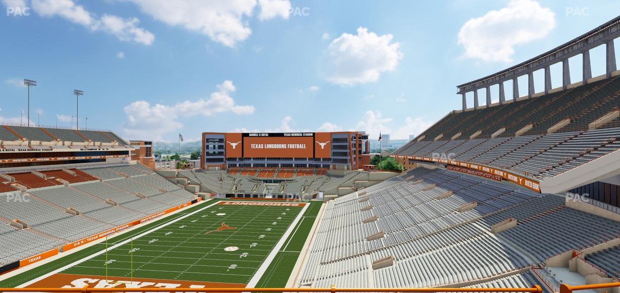 Darrell K Royal - Texas Memorial Stadium - Section 113 Seat View