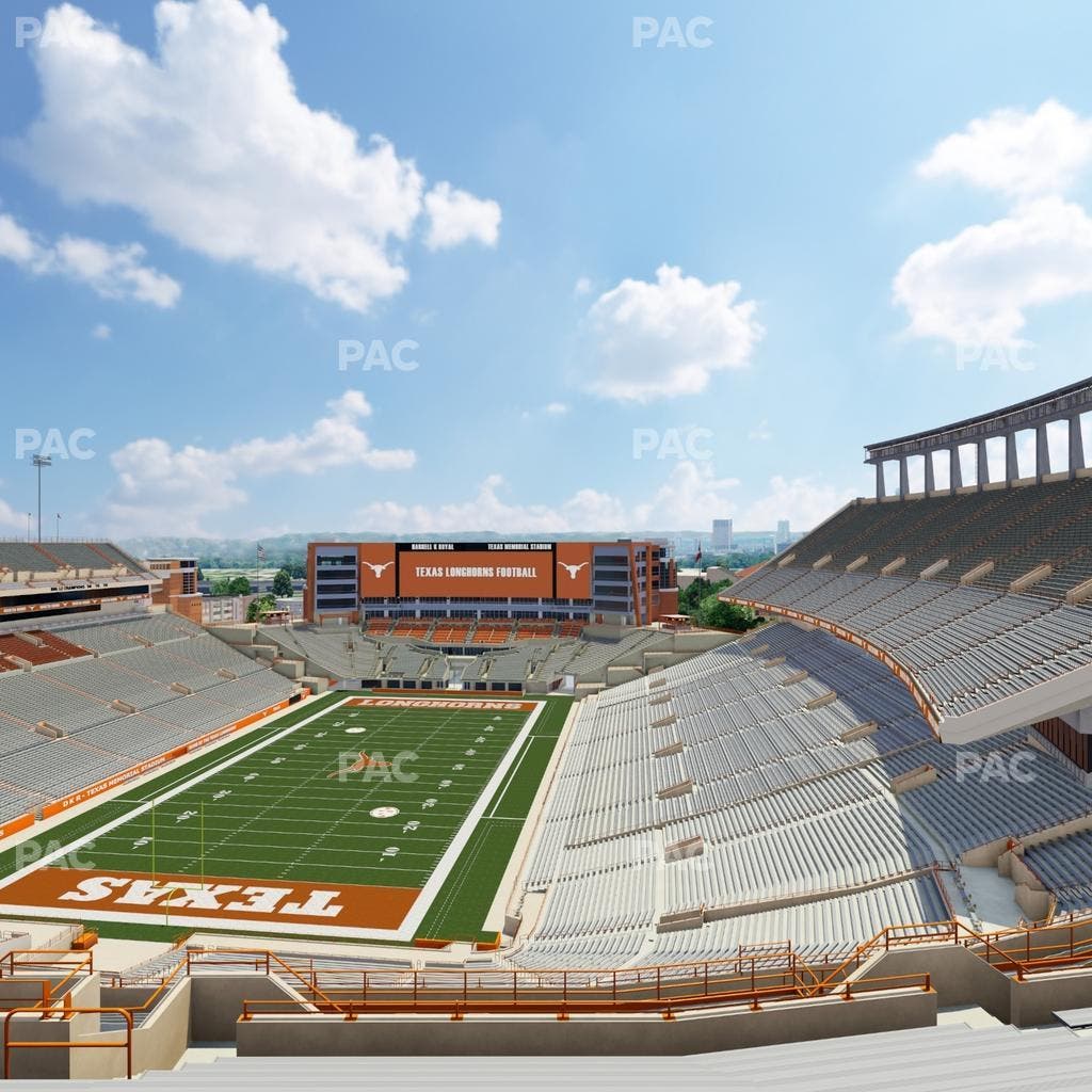 Darrell K Royal - Texas Memorial Stadium - Section 113 Seat View