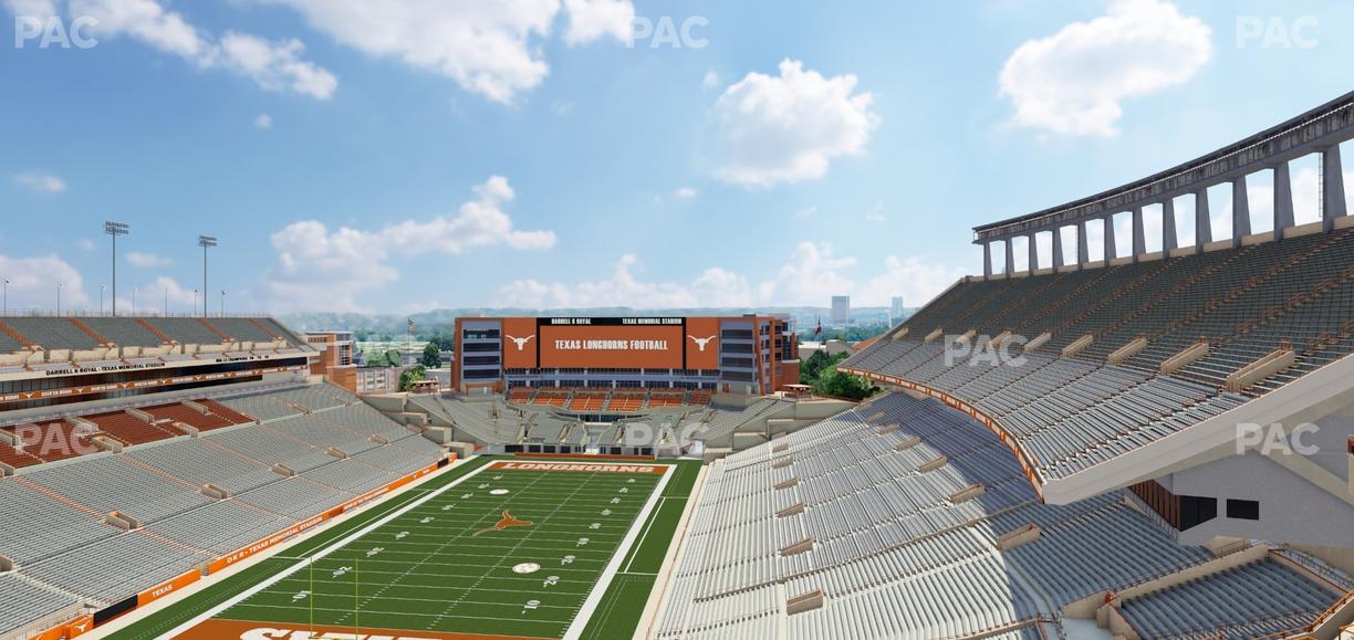 Darrell K Royal - Texas Memorial Stadium - Section 113 Seat View