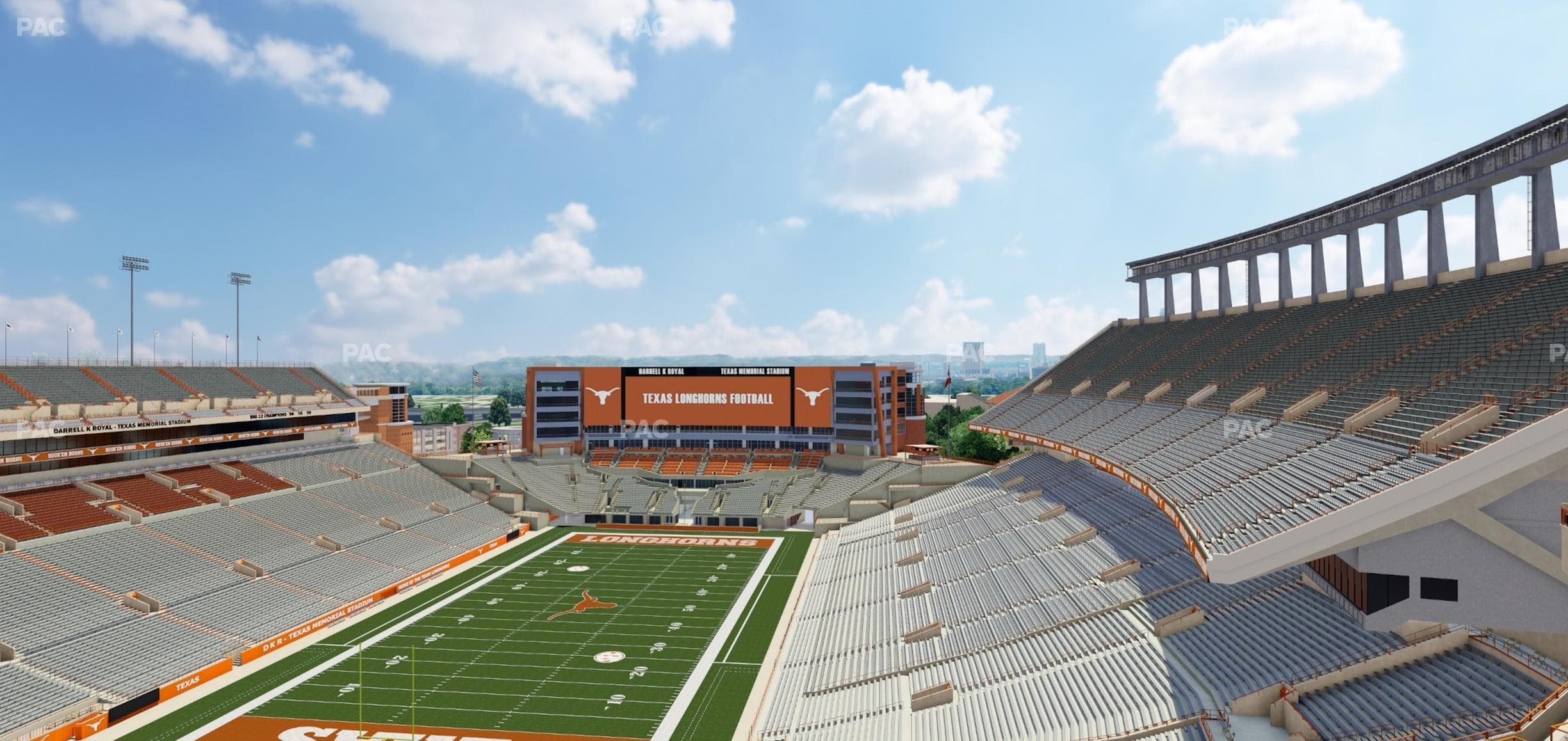 Darrell K Royal - Texas Memorial Stadium - Section 113 Seat View