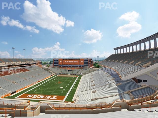 Darrell K Royal - Texas Memorial Stadium - Section 113 Seat View