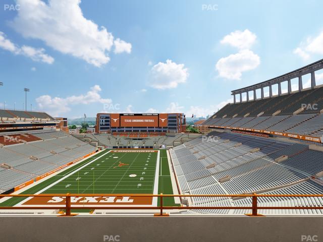 Darrell K Royal - Texas Memorial Stadium - Section 114 Seat View