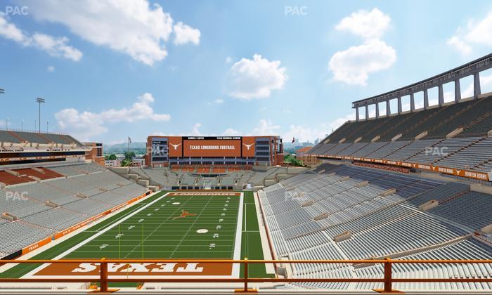 Darrell K Royal - Texas Memorial Stadium - Section 114 Seat View