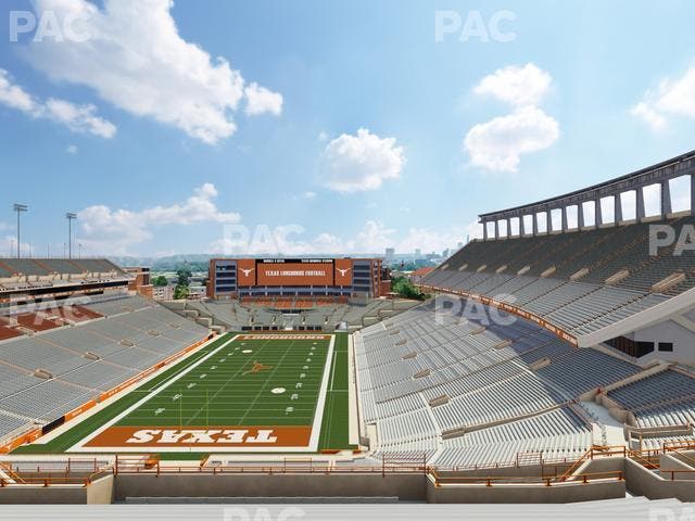 Darrell K Royal - Texas Memorial Stadium - Section 114 Seat View