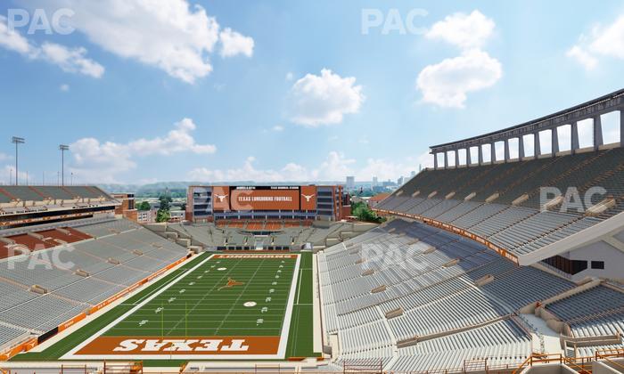 Darrell K Royal - Texas Memorial Stadium - Section 114 Seat View
