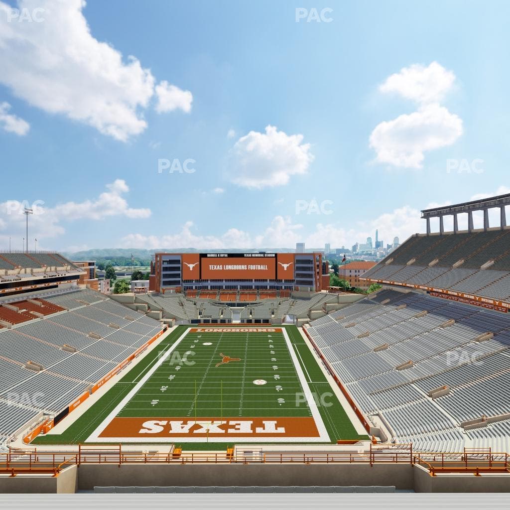 Darrell K Royal - Texas Memorial Stadium - Section 115 Seat View