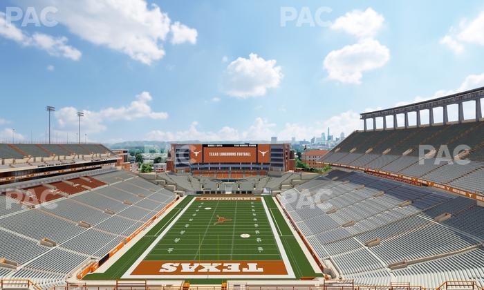 Darrell K Royal - Texas Memorial Stadium - Section 115 Seat View