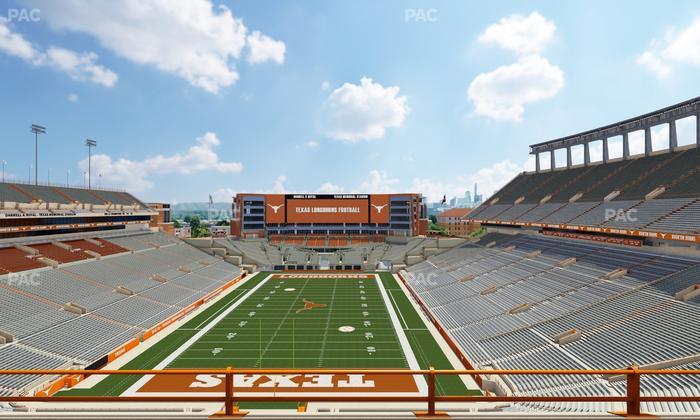 Darrell K Royal - Texas Memorial Stadium - Section 115 Seat View
