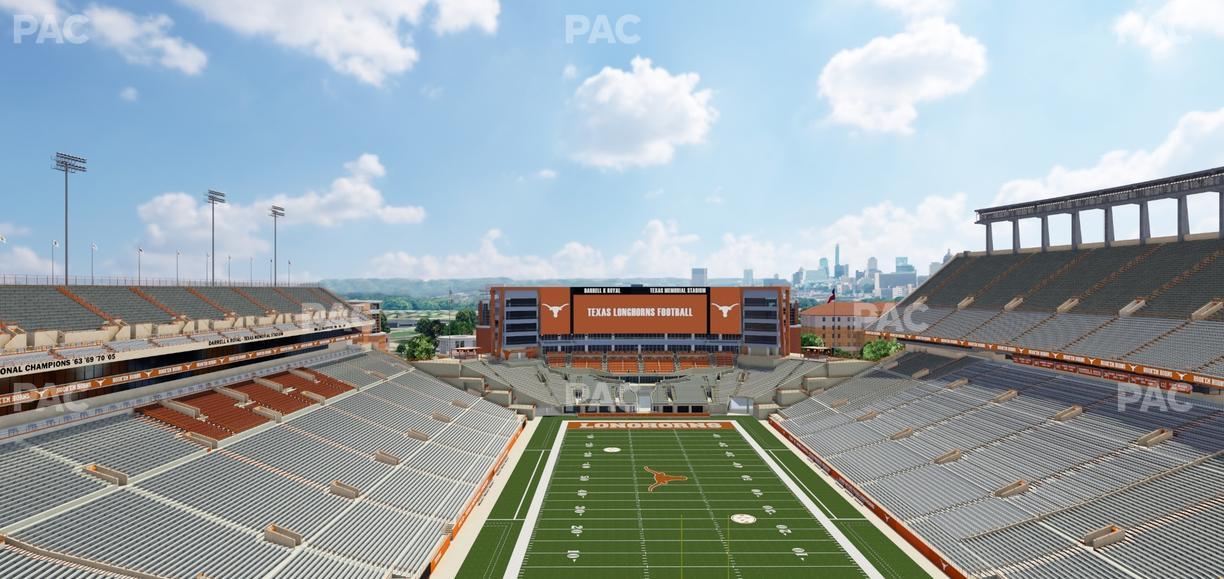 Darrell K Royal - Texas Memorial Stadium - Section 116 Seat View