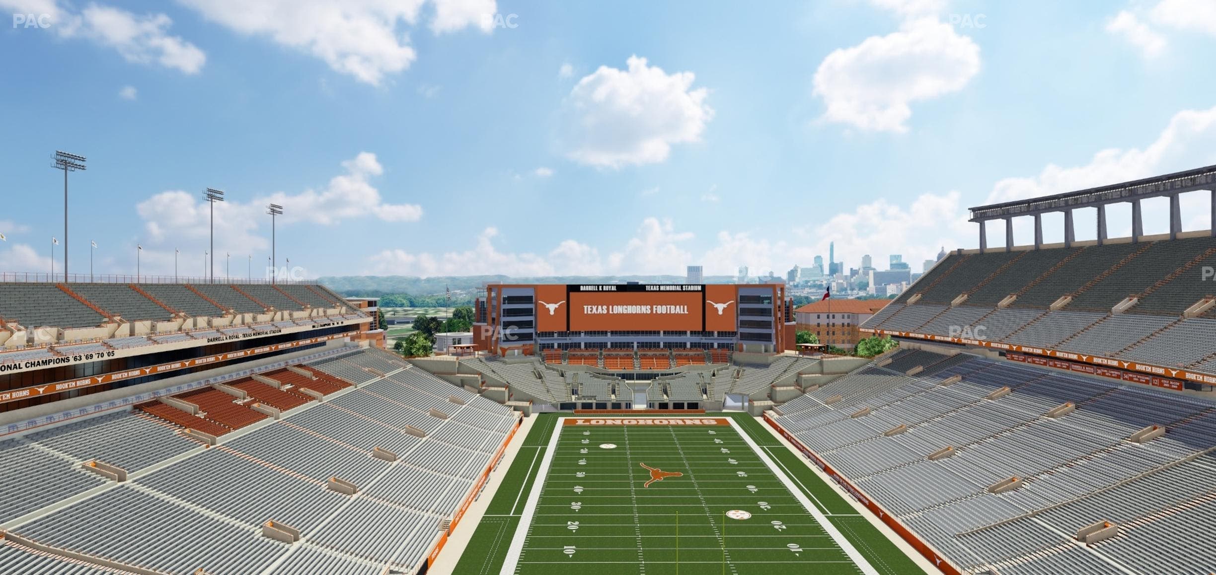 Darrell K Royal - Texas Memorial Stadium - Section 116 Seat View