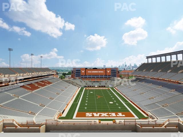 Darrell K Royal - Texas Memorial Stadium - Section 116 Seat View