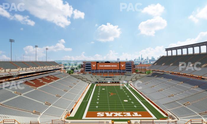 Darrell K Royal - Texas Memorial Stadium - Section 116 Seat View
