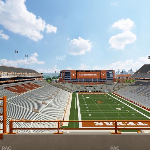 Darrell K Royal - Texas Memorial Stadium - Section 117 Seat View