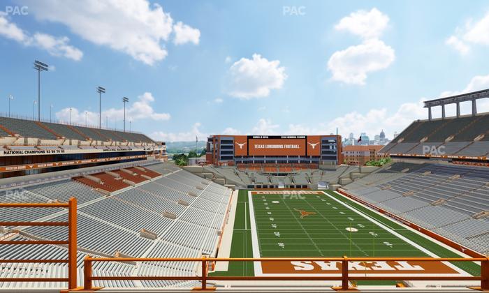 Darrell K Royal - Texas Memorial Stadium - Section 117 Seat View