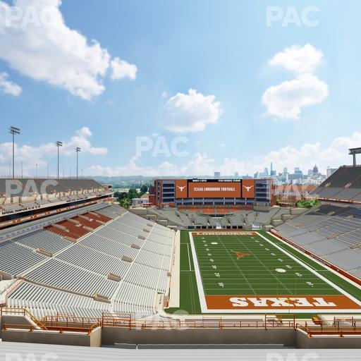 Darrell K Royal - Texas Memorial Stadium - Section 117 Seat View