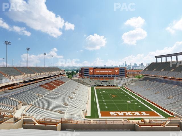 Darrell K Royal - Texas Memorial Stadium - Section 117 Seat View