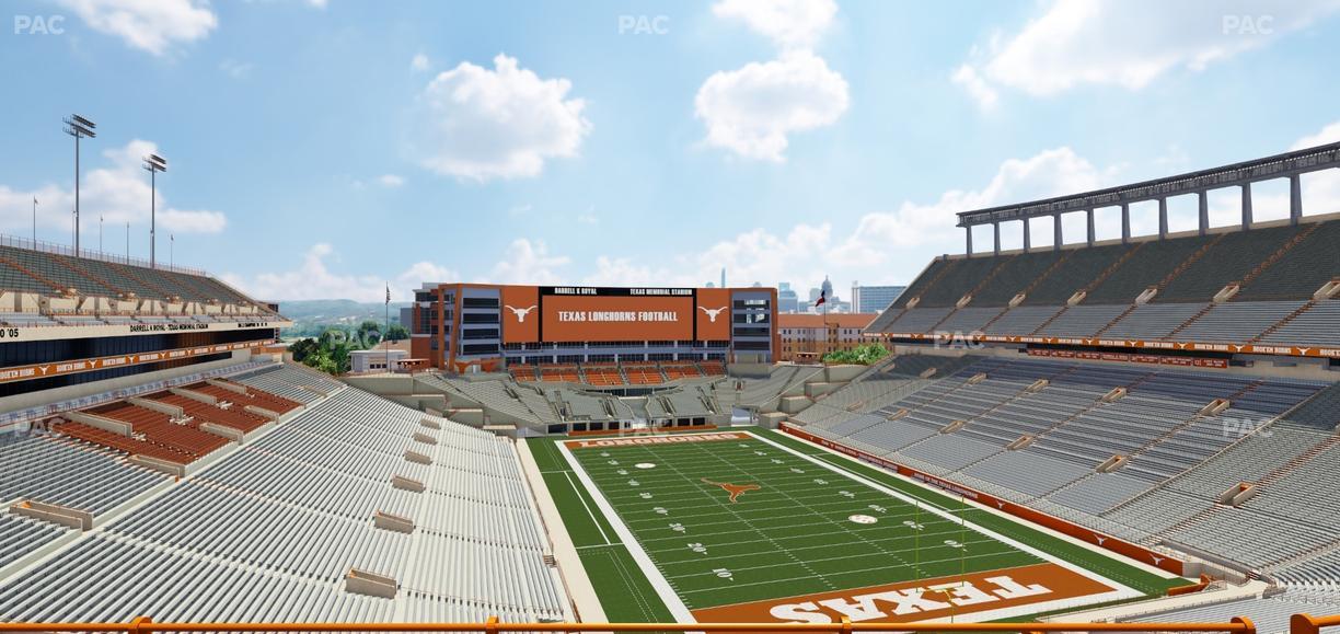 Darrell K Royal - Texas Memorial Stadium - Section 118 Seat View