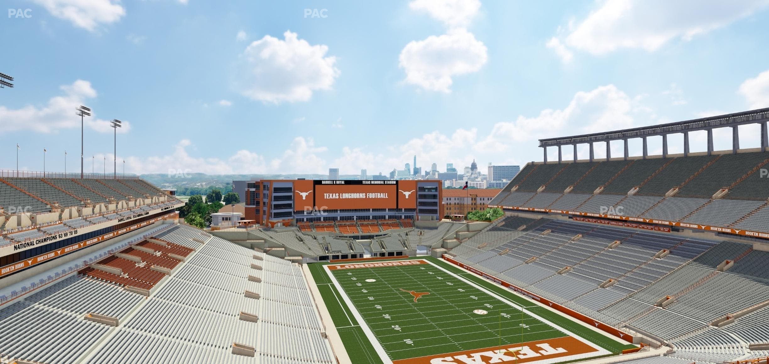 Darrell K Royal - Texas Memorial Stadium - Section 118 Seat View