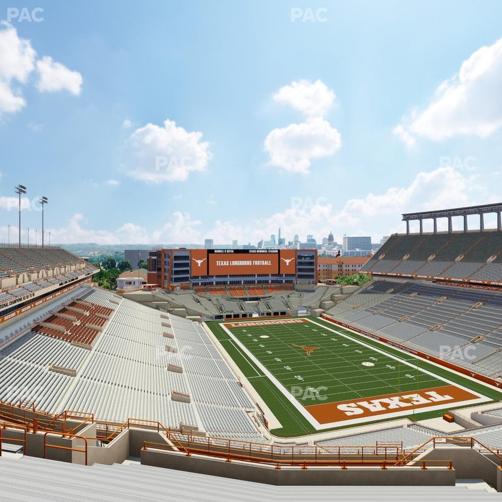 Darrell K Royal - Texas Memorial Stadium - Section 119 Seat View