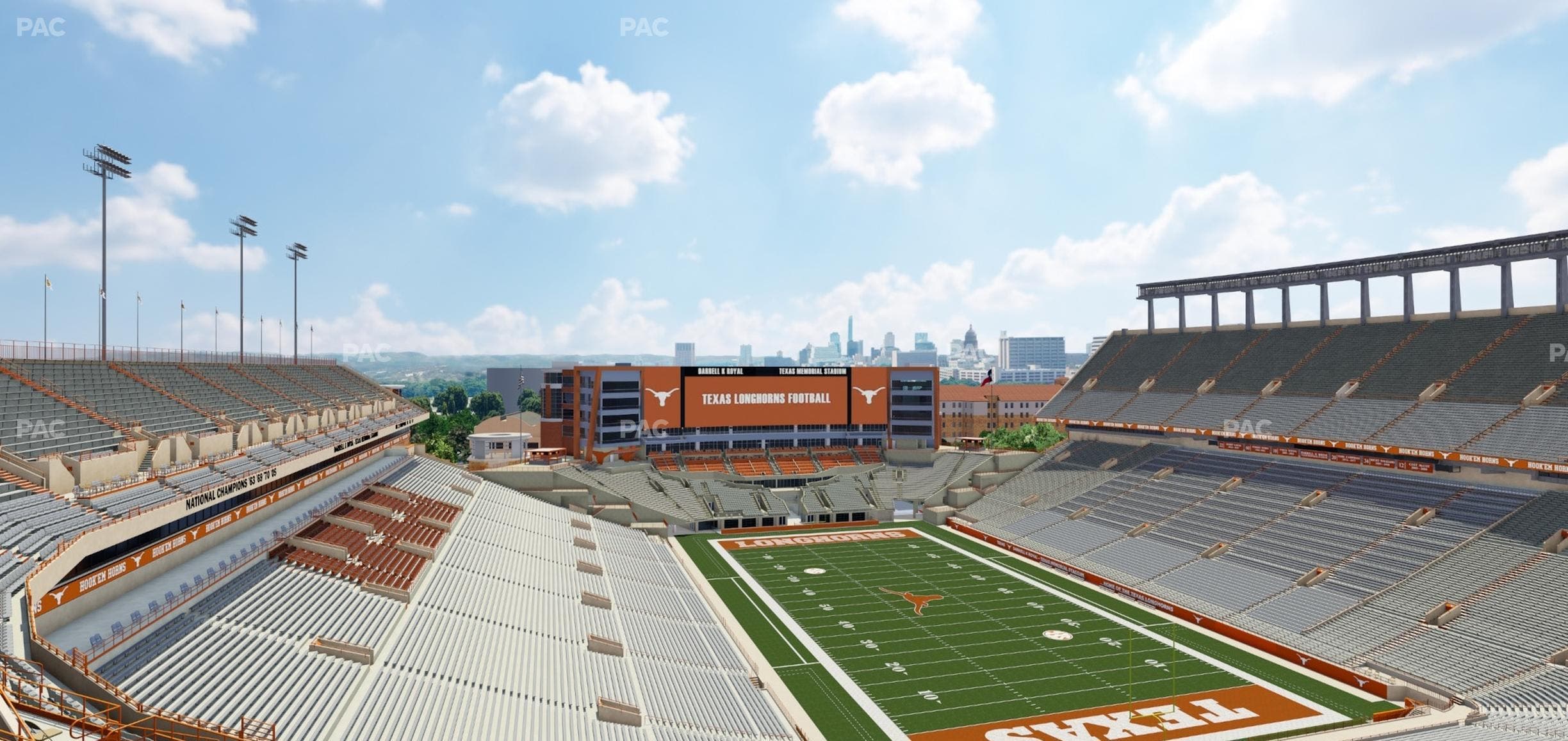 Darrell K Royal - Texas Memorial Stadium - Section 119 Seat View