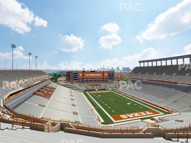 Darrell K Royal - Texas Memorial Stadium - Section 119 Seat View