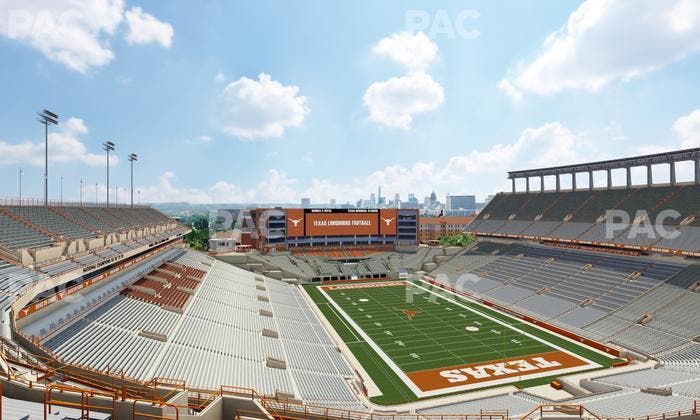 Darrell K Royal - Texas Memorial Stadium - Section 119 Seat View